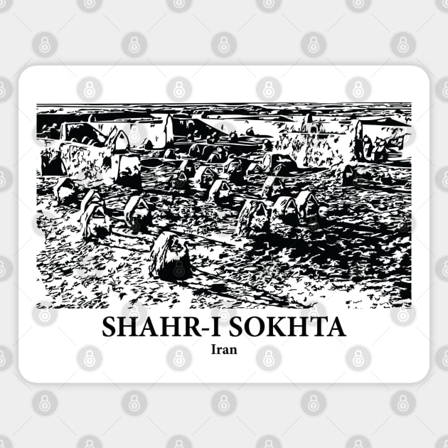 Shahr-i Sokhta - Iran Magnet by Lakeric